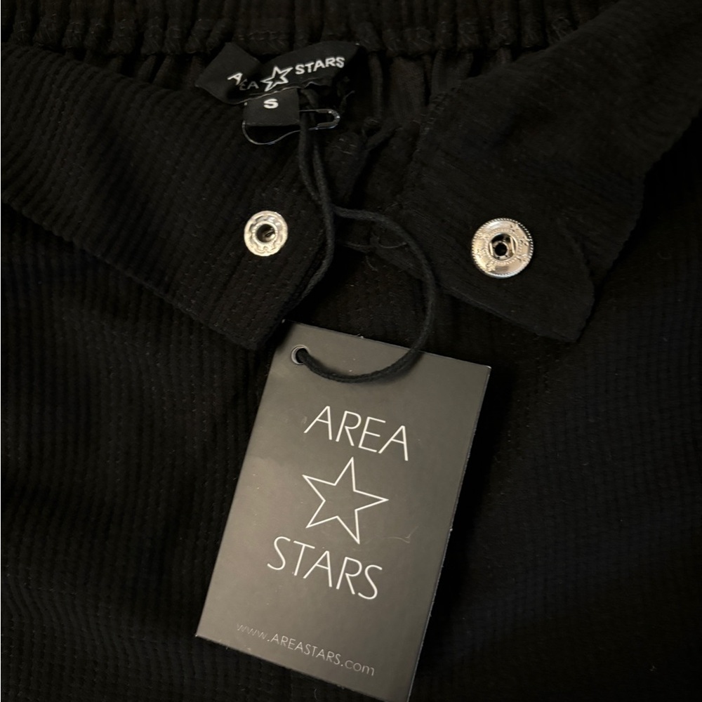 NWT Area Stars Pull on Joggers Size S - Soft Waffle Texture - Picture 7 of 7